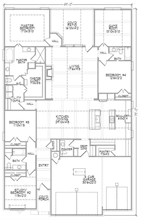 Photo 2 — 4001 Turning Stone Lane, Edmond, OK 73034