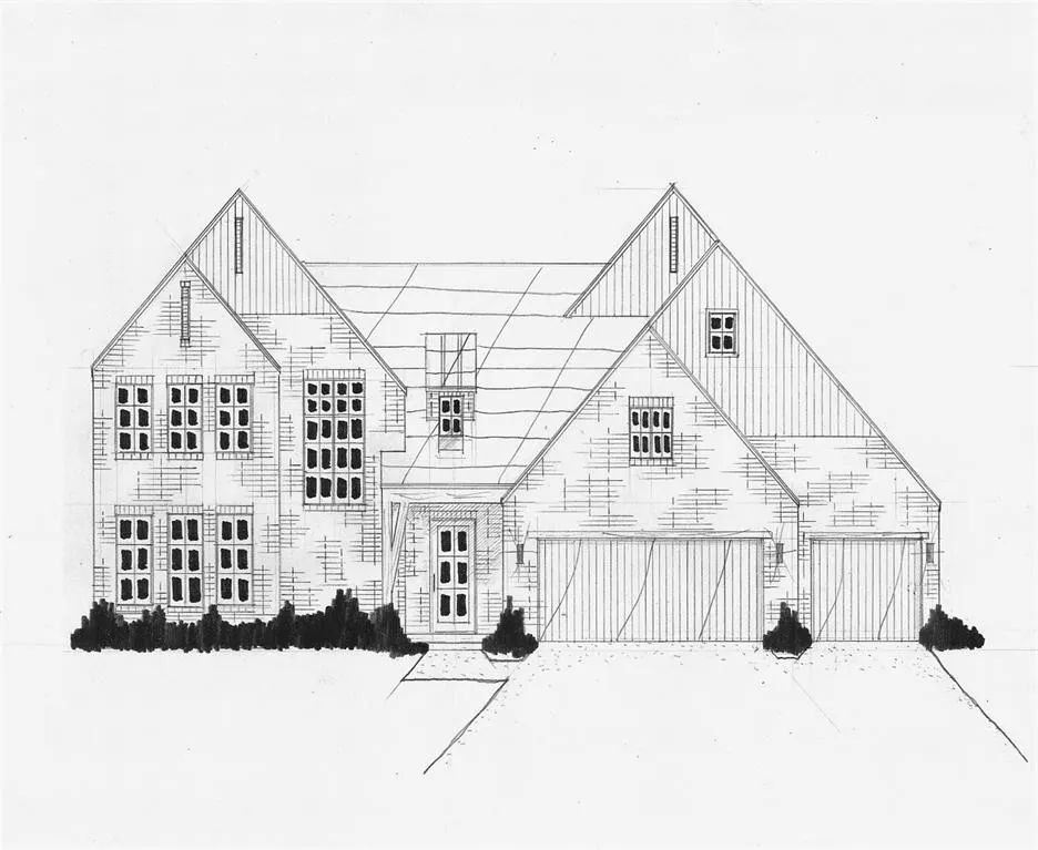 Front exterior — 3900 Turning Stone Lane, Edmond, OK 73034