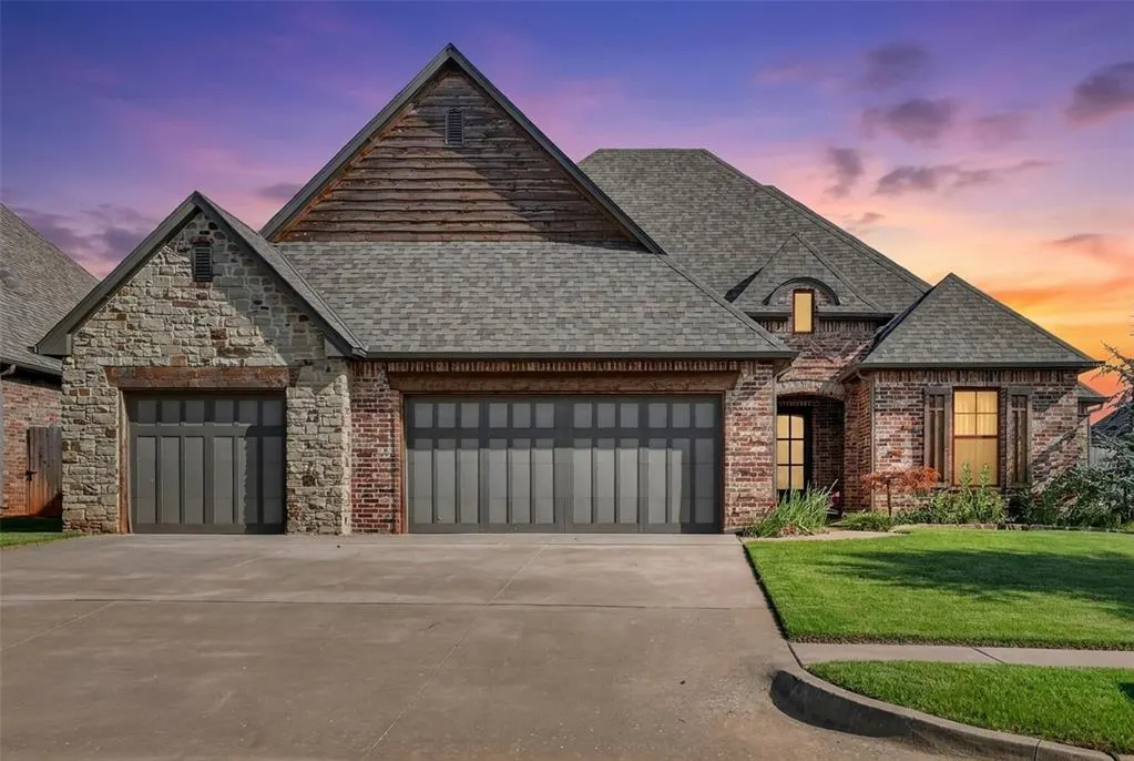 Front exterior — 3032 Drake Crest Drive, Edmond, OK 73034