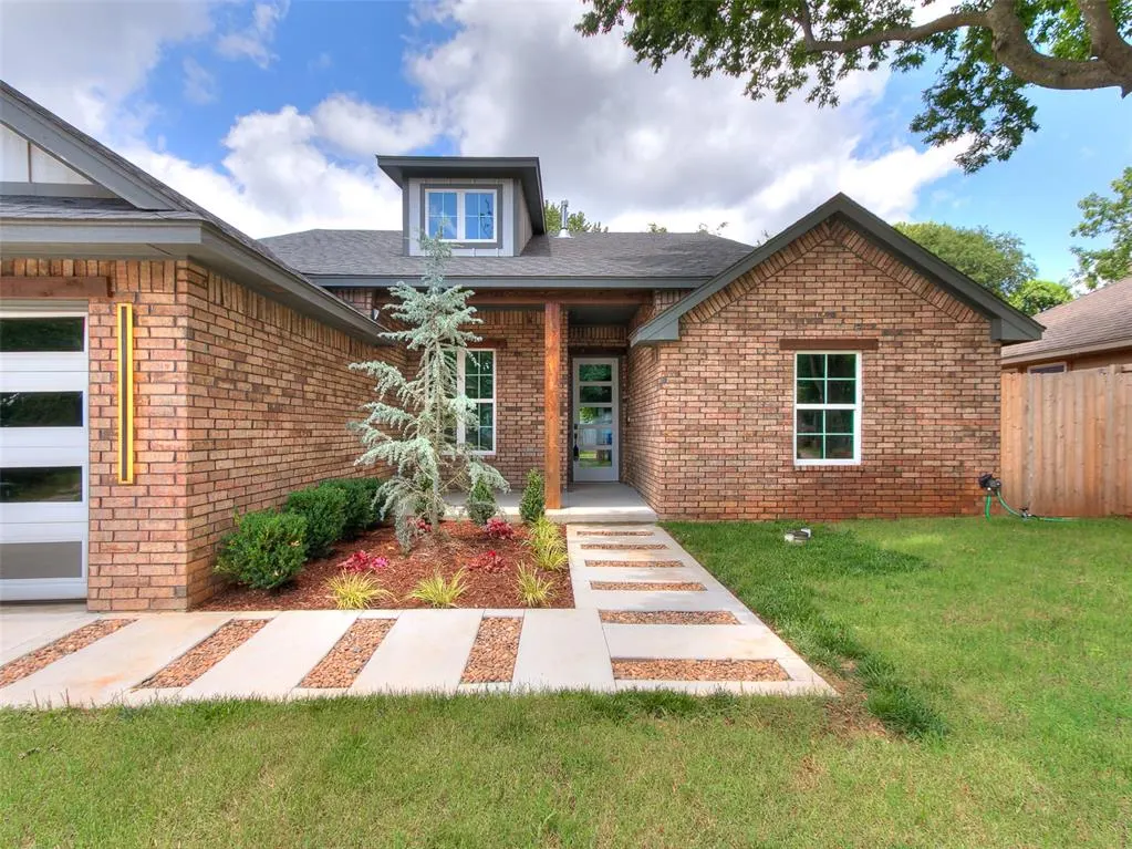 Front exterior — 10121 St Patrick Drive, Midwest City, OK 73130