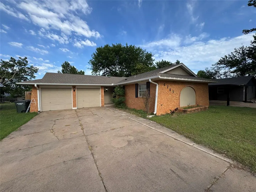 Front exterior — 4765 Spiva Drive, Oklahoma City, OK 73115