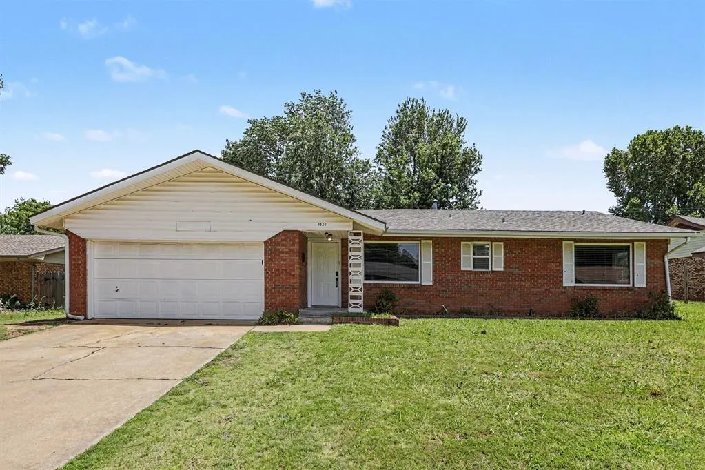 Front exterior — 3320 Meadowbrook Drive, Oklahoma City, OK 73110