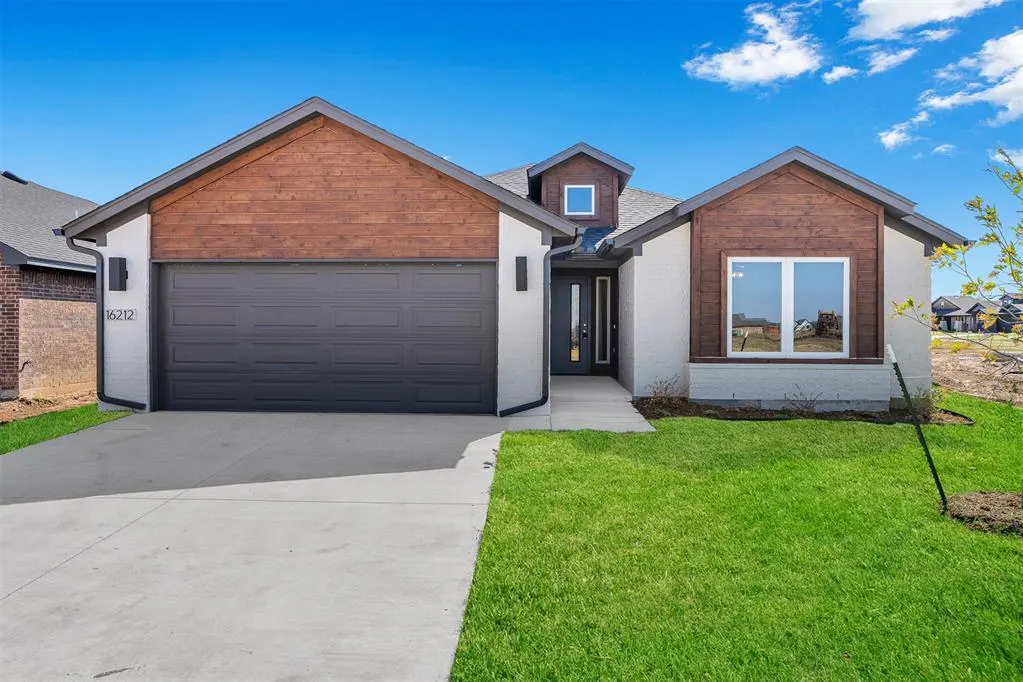 Front exterior — 16212 Wolf Creek Way, Oklahoma City, OK 73170