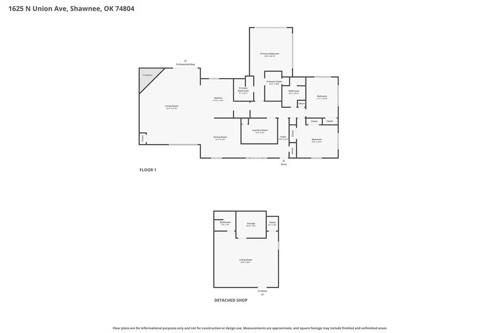 Photo 2 — 1625 N Union Avenue, Shawnee, OK 74804