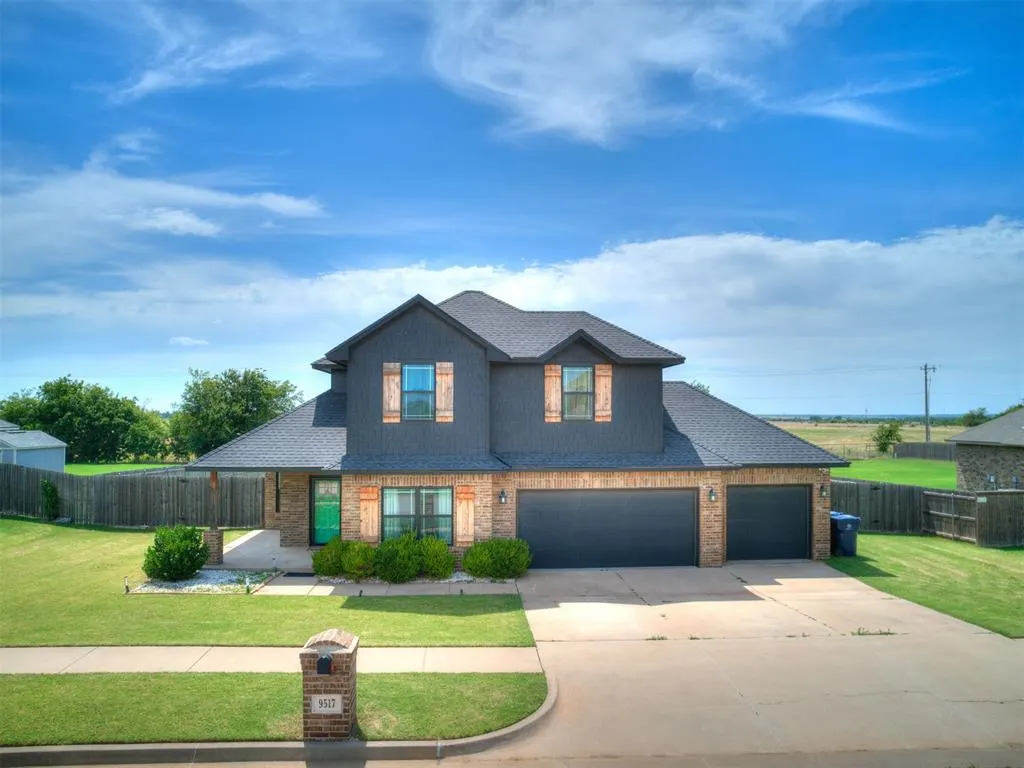 Front exterior — 9517 Sullivan Avenue, Yukon, OK 73099