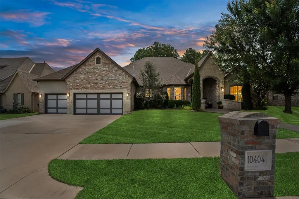 Front exterior — 10404 Cherrywood Drive, Oklahoma City, OK 73151