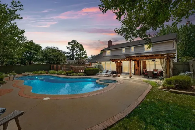 Front exterior — 11013 Magnolia Park, Oklahoma City, OK 73120