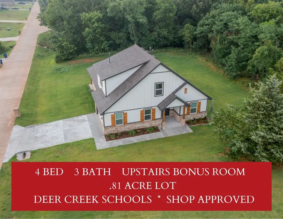 Front exterior — 9881 Livingston Road, Edmond, OK 73025