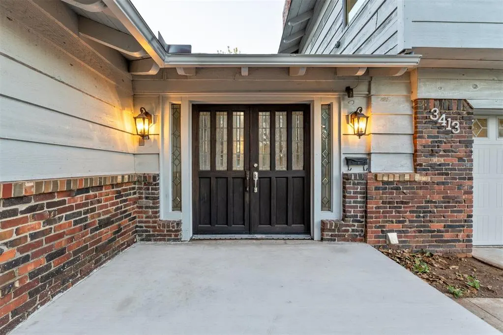 Front exterior — 3413 Shadybrook Drive, Midwest City, OK 73110