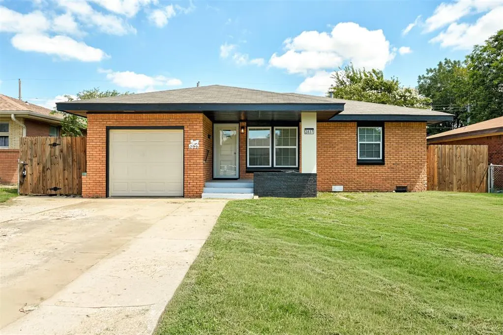 Front exterior — 2837 SW 53rd Street, Oklahoma City, OK 73119
