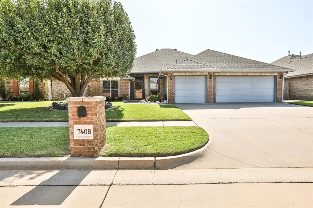 Front exterior — 7408 Jack Drive, Oklahoma City, OK 73132