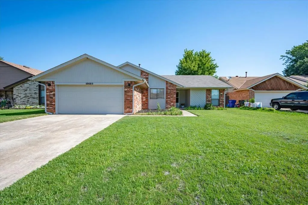 Front exterior — 10605 Kristie Lane, Midwest City, OK 73130
