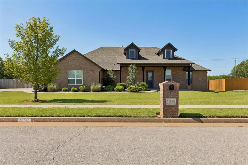 Front exterior — 12616 SW 28th Street, Yukon, OK 73099
