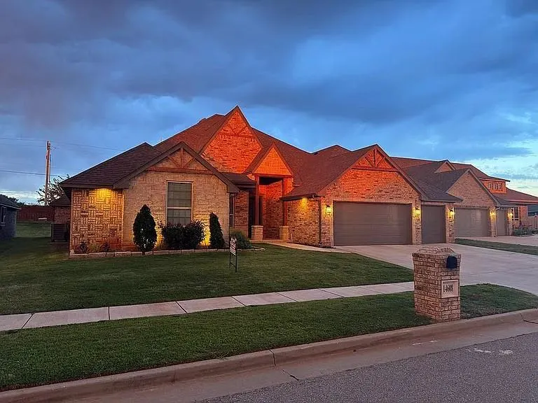 Front exterior — 14608 Brantwood Circle, Oklahoma City, OK 73142