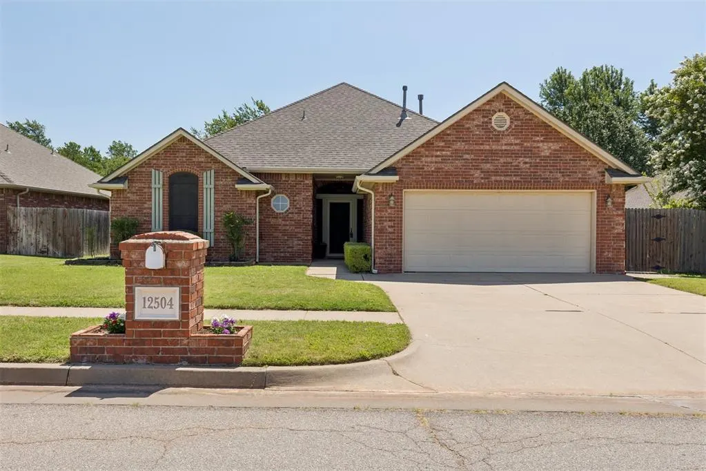 Front exterior — 12504 Kingsridge Terrace, Oklahoma City, OK 73170