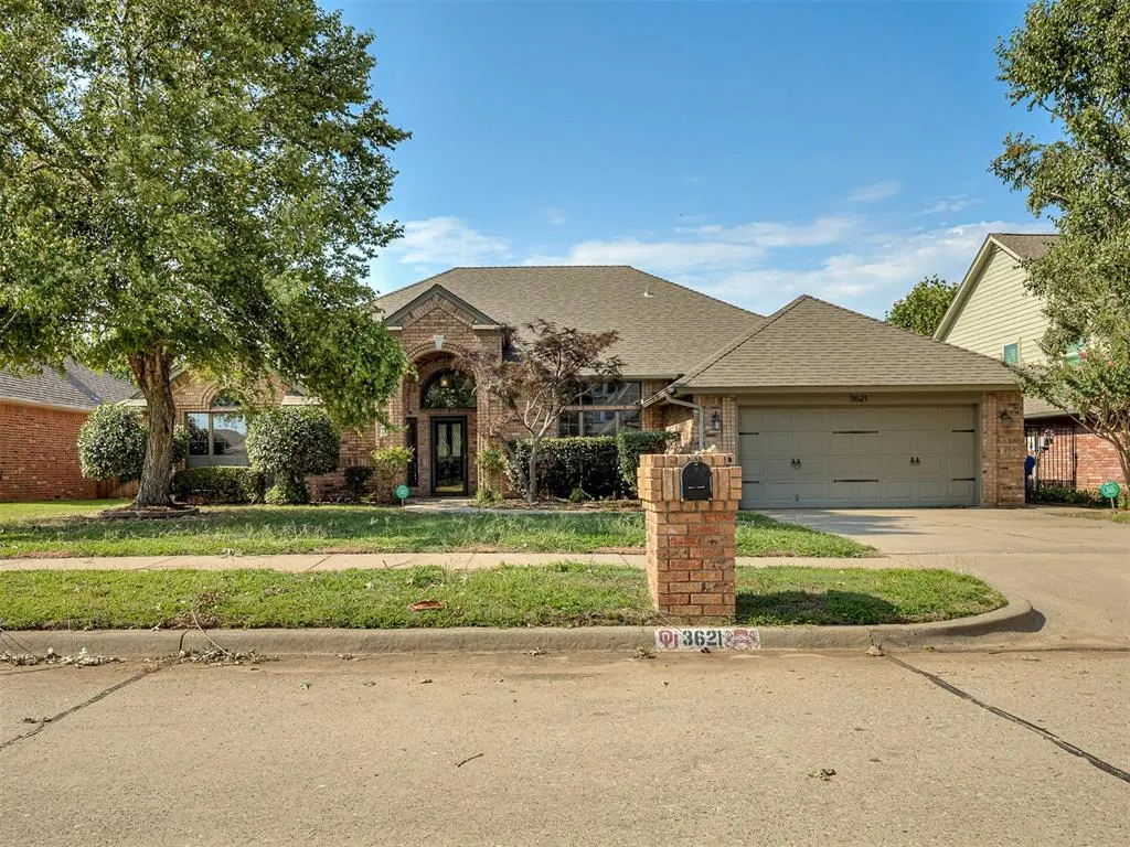 Front exterior — 3621 Barwick Drive, Norman, OK 73072