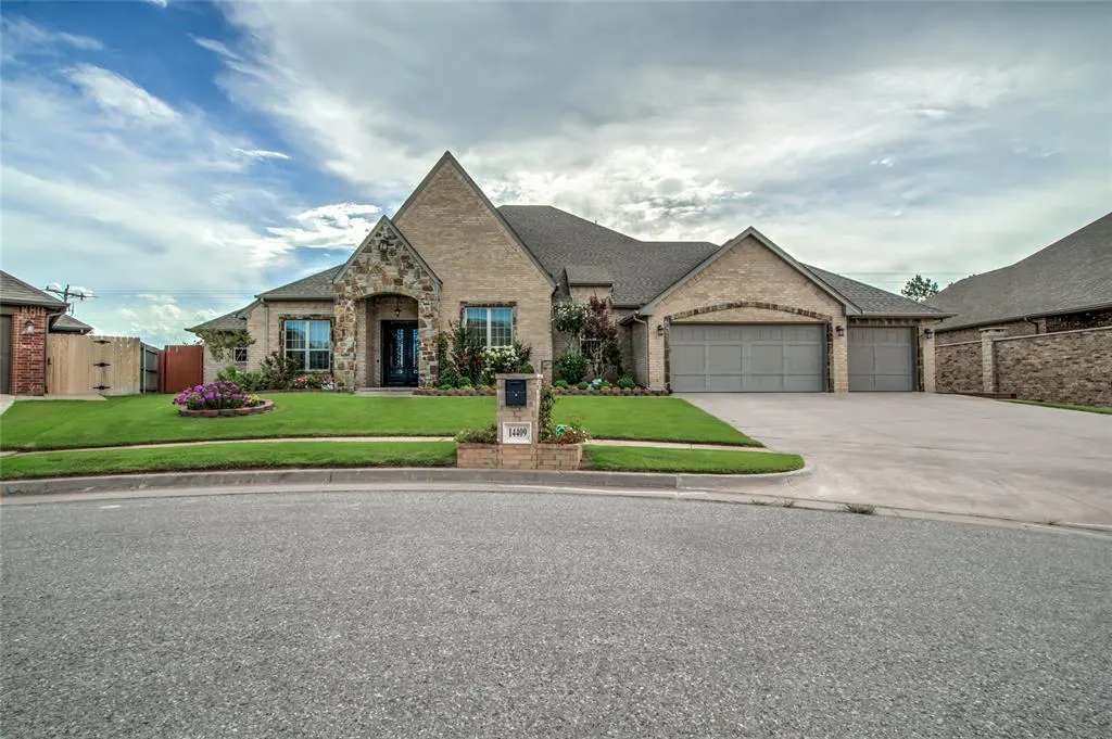 Front exterior — 14409 Caledonia Way, Oklahoma City, OK 73142