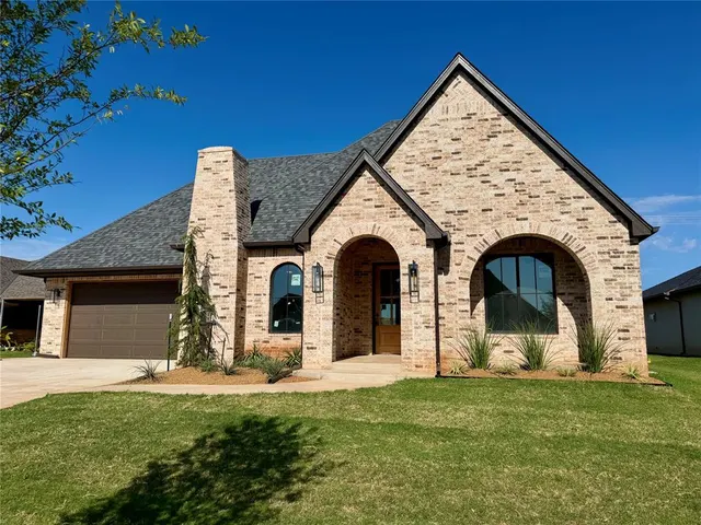 Front exterior — 12709 Cobblestone Curve Road, Oklahoma City, OK 73142