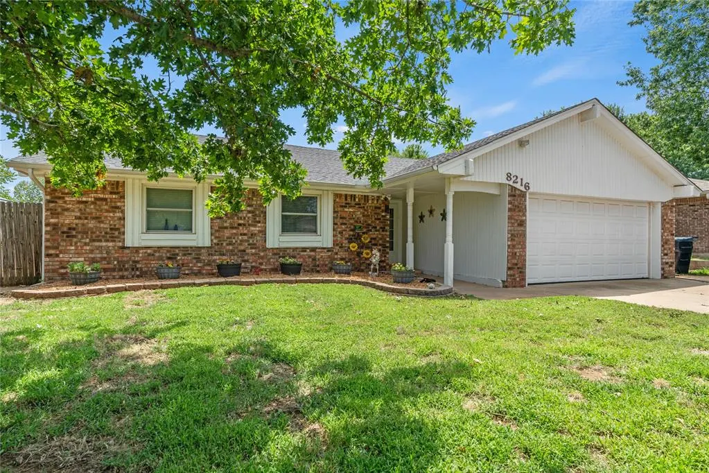 Front exterior — 8216 Karla Lane, Oklahoma City, OK 73132