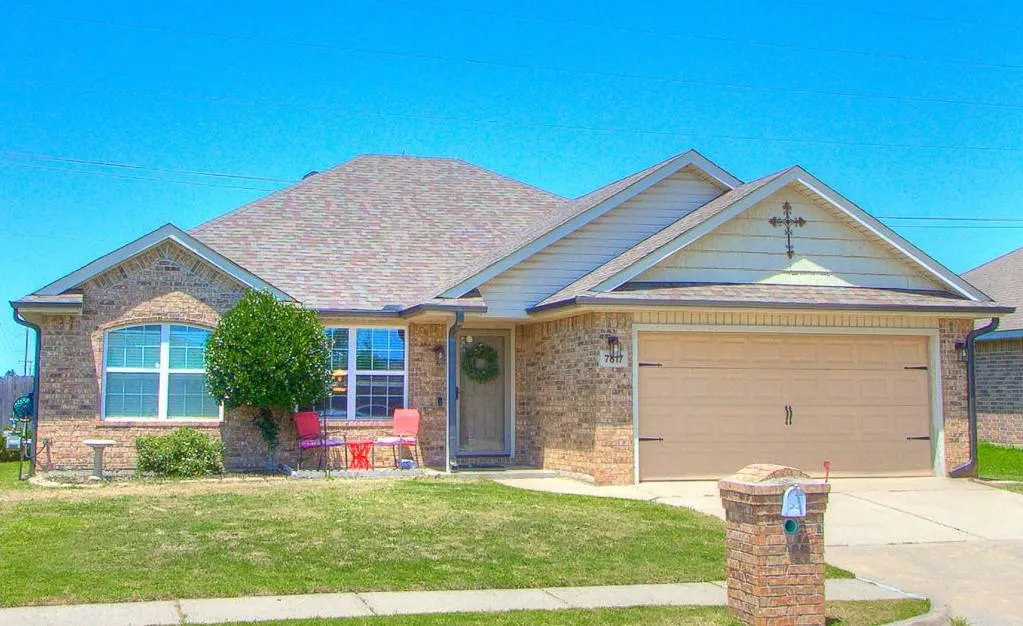 Front exterior — 7817 Frye Lane, Oklahoma City, OK 73135