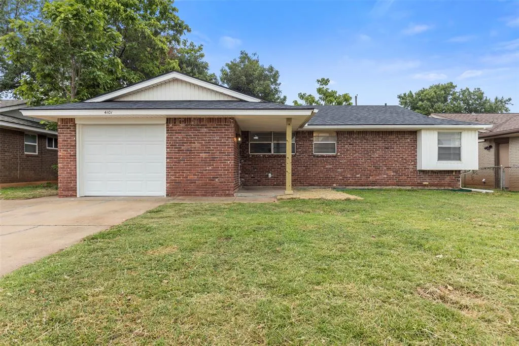 Front exterior — 4101 SE 14th Street, Oklahoma City, OK 73115
