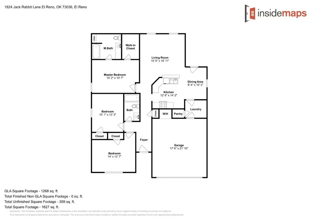 Photo 2 — 1824 Jack Rabbit Lane, El Reno, OK 73036