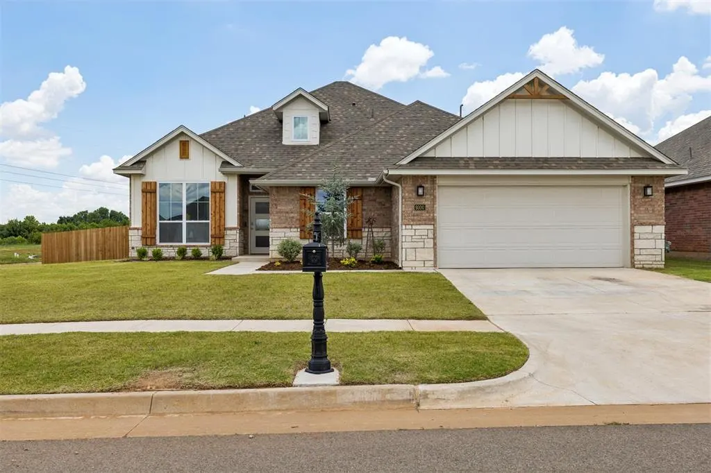 Front exterior — 9300 NW 141st Street, Yukon, OK 73099