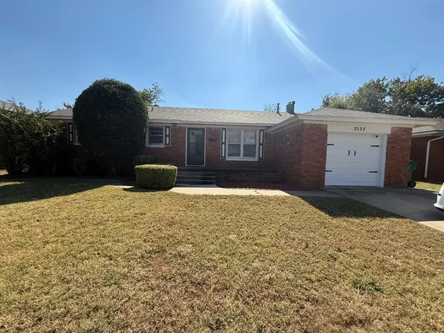 Front exterior — 3032 NW 67th Street, Oklahoma City, OK 73116