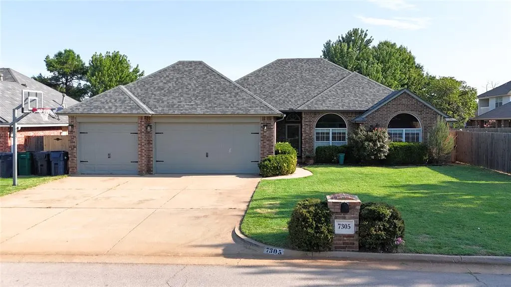 Front exterior — 7305 NW 129th Street, Oklahoma City, OK 73142