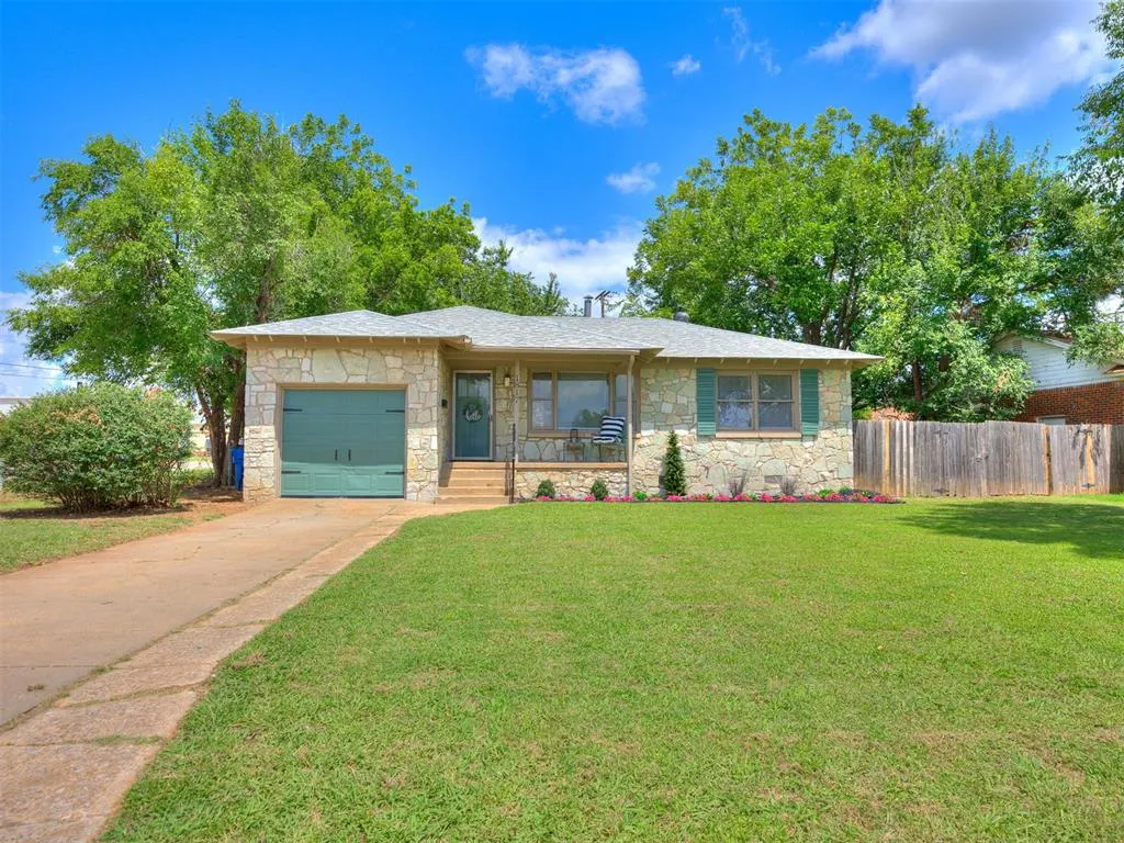 Front exterior — 1817 Oxford Way, Oklahoma City, OK 73120