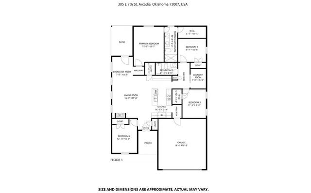 Photo 3 — 305 E 7th Street, Arcadia, OK 73007