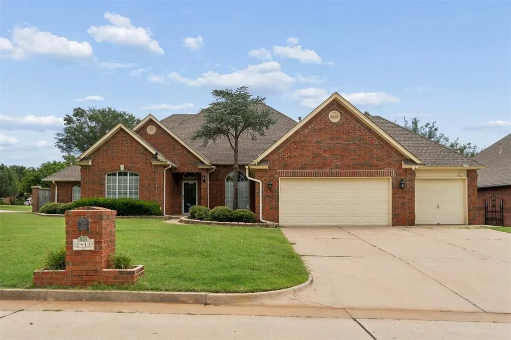 Front exterior — 2413 Villa Lante Circle, Oklahoma City, OK 73170