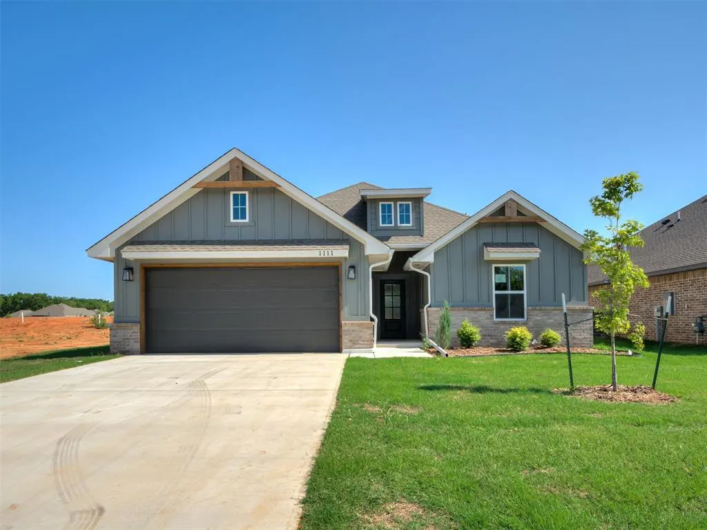 Front exterior — 1111 Wisteria Way, Noble, OK 73068