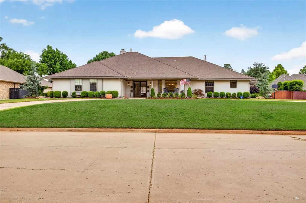 Front exterior — 3116 Lamp Post Lane, Oklahoma City, OK 73120