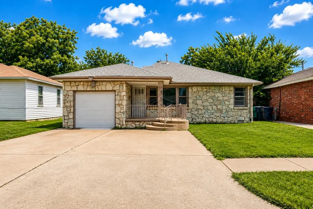 Front exterior — 1205 SW 49th Street, Oklahoma City, OK 73109