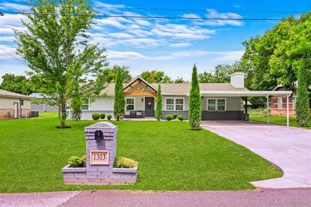 Front exterior — 1303 N Carol Lane, Oklahoma City, OK 73127