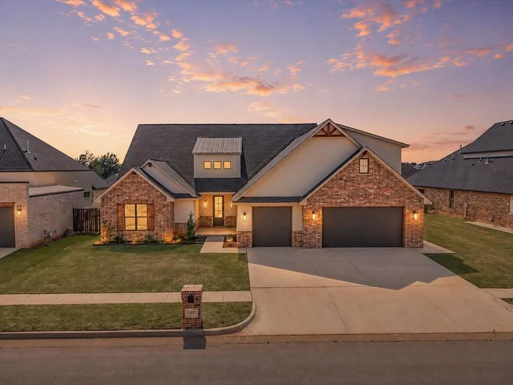 Front exterior — 3309 Sugar Maple Way, Oklahoma City, OK 73179