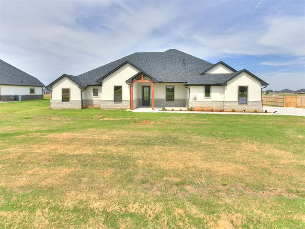 Front exterior — 4740 Ranchero Drive, Edmond, OK 73025