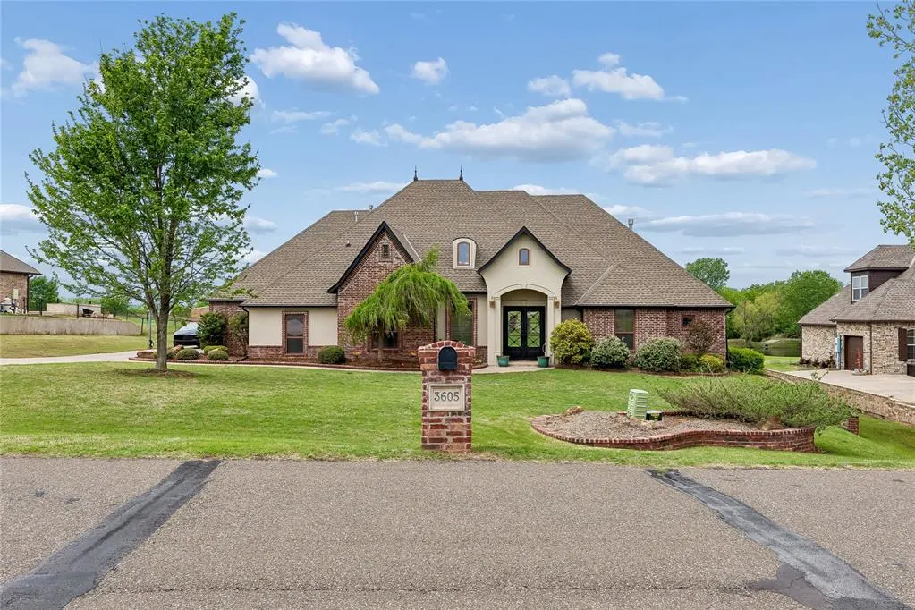 Front exterior — 3605 Churchill Road, Oklahoma City, OK 73165