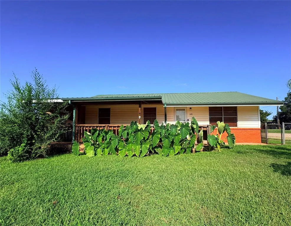Front exterior — 108 N Carney Street, Carney, OK 74832