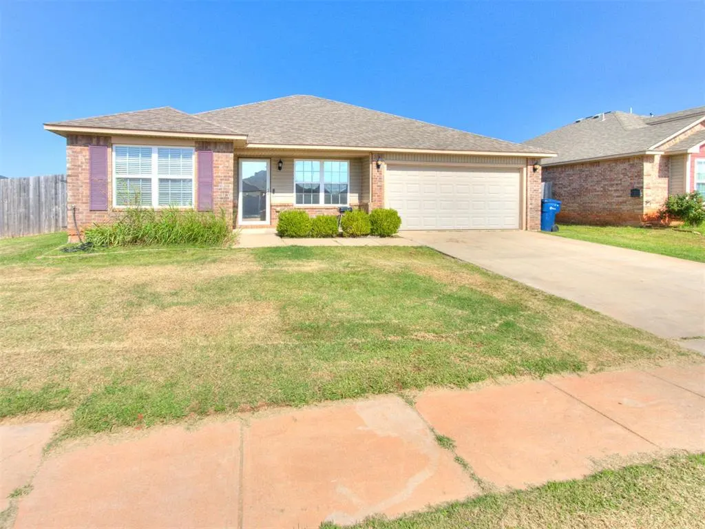 Front exterior — 9636 Emilie Grace Lane, Moore, OK 73160