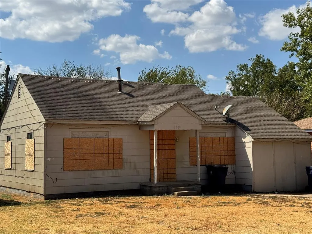 Front exterior — 3309 S Goff Avenue, Oklahoma City, OK 73119