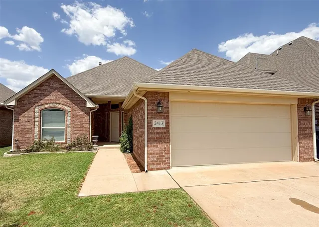 Front exterior — 2413 NW 195th Street, Edmond, OK 73012