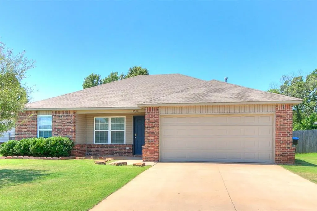 Front exterior — 1500 Sandstone Drive, Noble, OK 73068