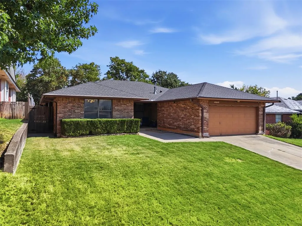 Front exterior — 10809 Ashton Terrace, Midwest City, OK 73130