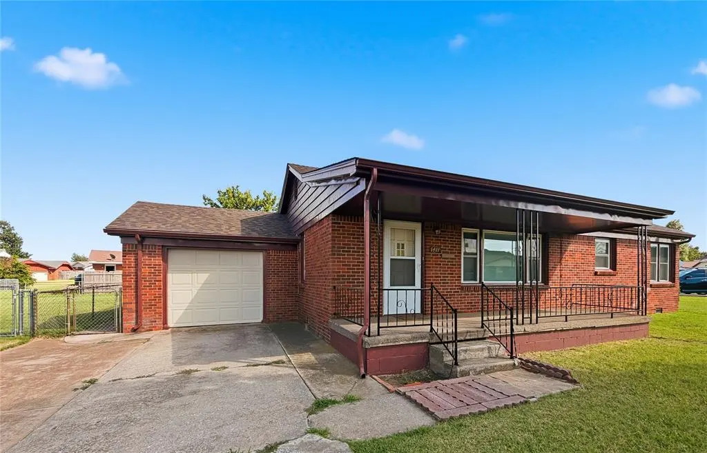 Front exterior — 1411 S Reno Avenue, El Reno, OK 73036