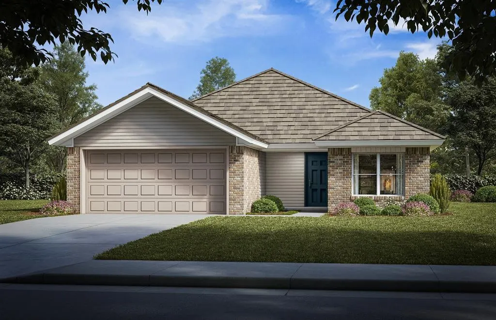 Front exterior — 1809 Olive Way, Moore, OK 73160