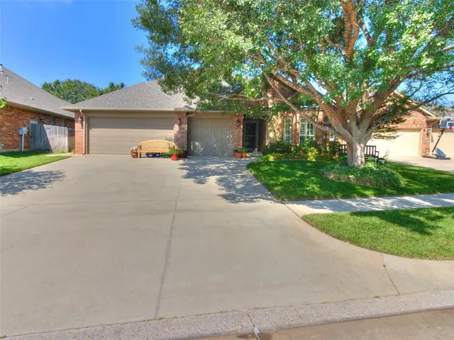 Front exterior — 4124 Eden Court, Norman, OK 73072