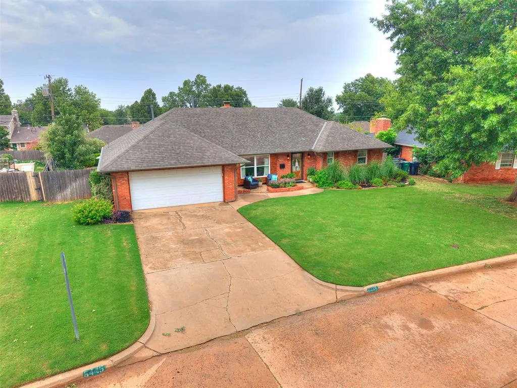 Front exterior — 6445 N Sterling Drive, Oklahoma City, OK 73132