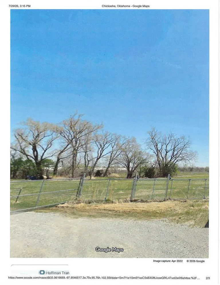 Front exterior — 0000 0000, Chickasha, OK 73018